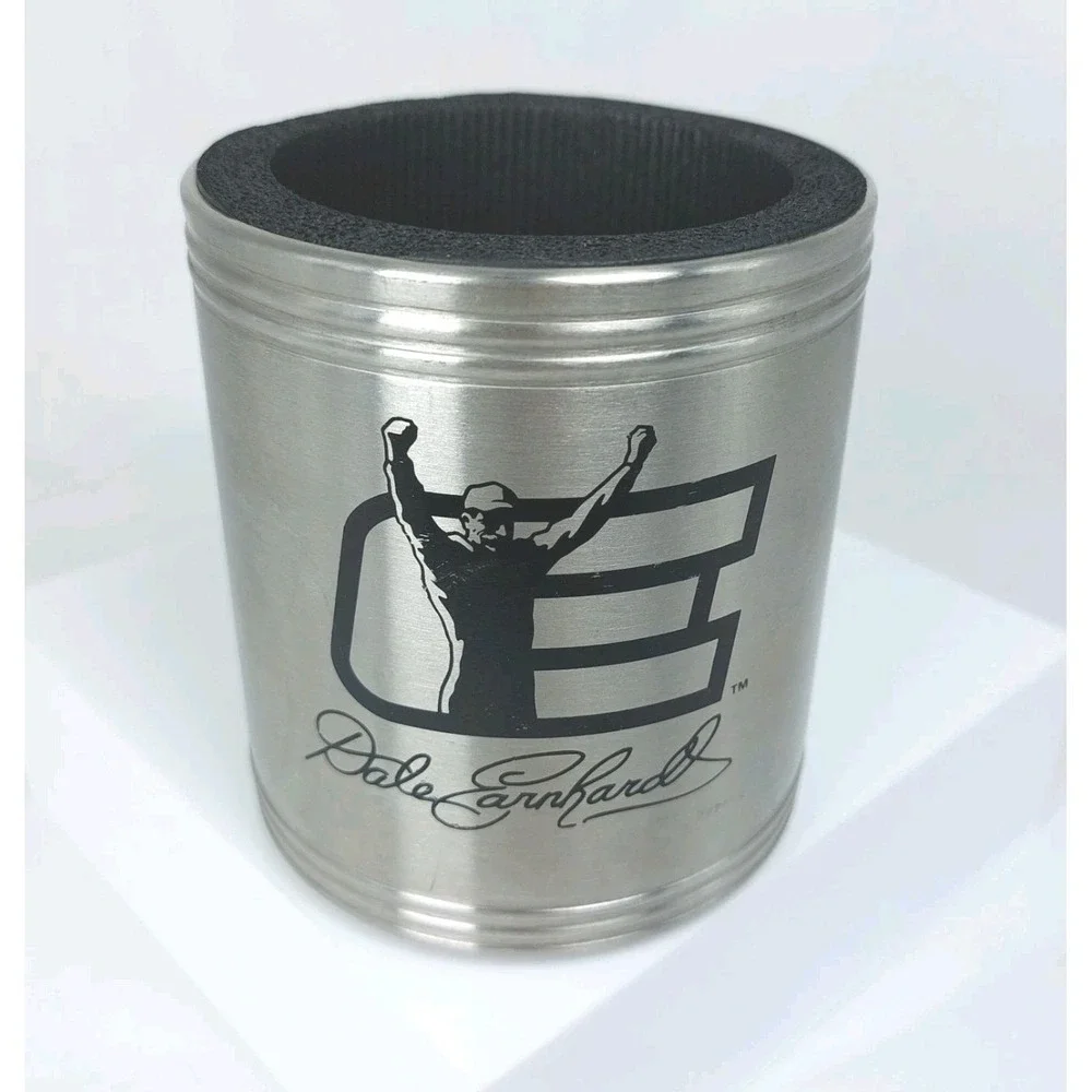 Dale Earnhardt Sr #3 NASCAR Stainless Steel‎ Insulated Can Coozie Winners Circle